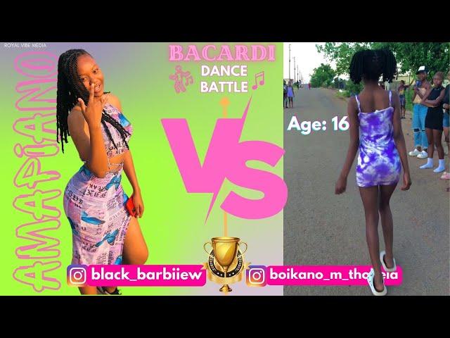 Bacardi Dance Battle: Black Barbiiew vs Boikano M Thobela | Amapiano