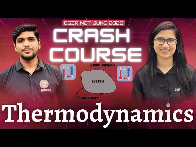 Thermodynamics chemistry|CSIR NET June 2022 crash course|CSIR NET September 2022 exam|Crash Course