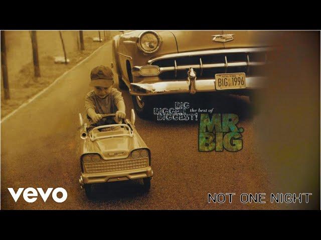 Mr. Big - Not One Night (audio)