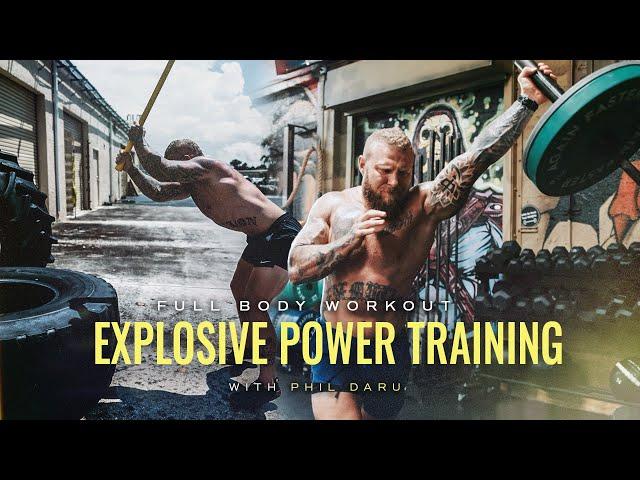 Full Body Workout for Explosive Power, Speed Strength & Muscle Endurance