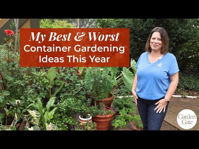 Fall Recap: My Best & Worst Container Gardening Ideas This Year! 🪴 #containergardening #gardentips