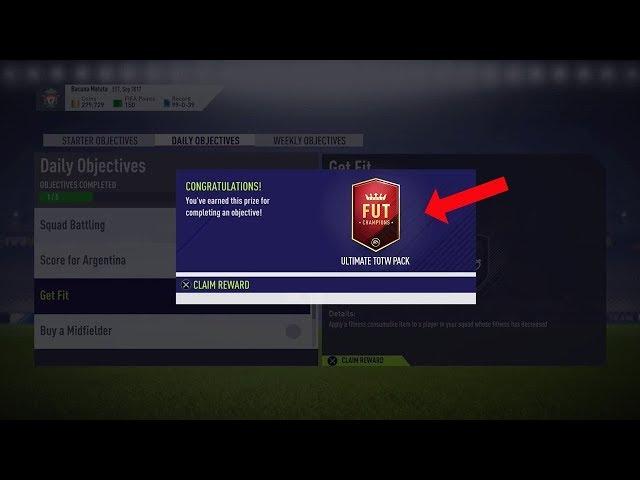 3 SIMPLE STEPS TO A FREE ULTIMATE TOTW PACK!! *NOT PATCHED* (Fifa 18)