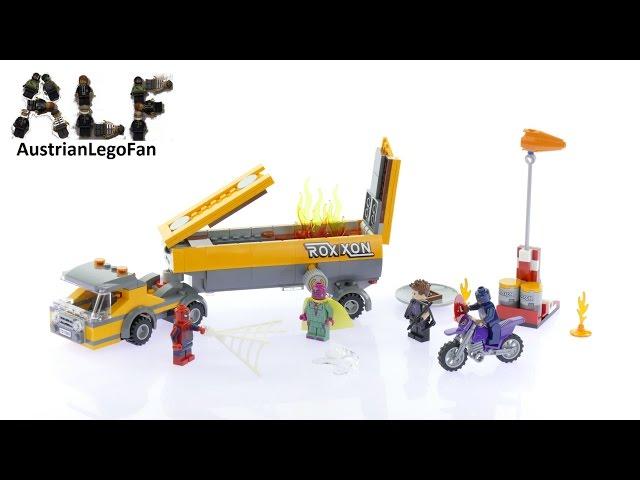 Lego Super Heroes 76067 Tanker Truck Takedown - Lego Speed Build Review