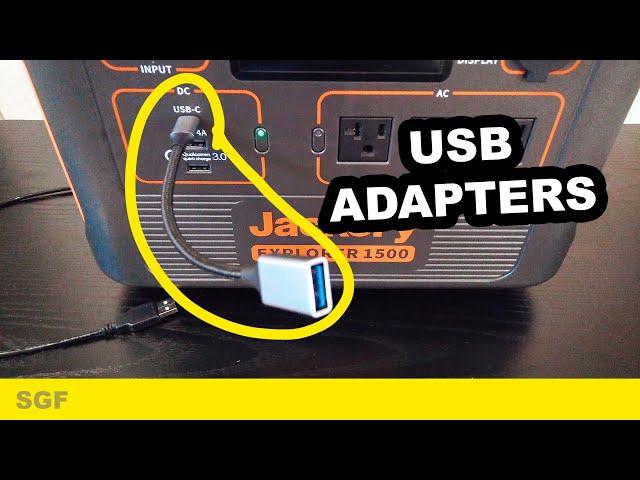 Add a different usb port to your power station