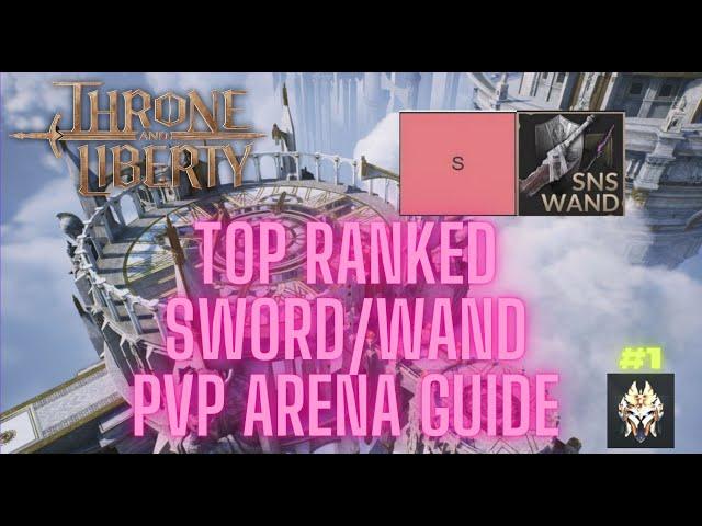 Throne And Liberty Templar (Korean Paladin) Top Ranked Arena PvP Guide Showcase #1 Rank sns/wand