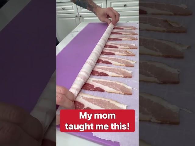 Mom's genius bacon hackThis original video was produced by Network Media LLC Productions, #croutons