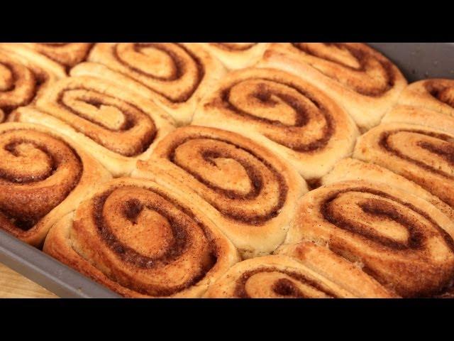 Homemade Cinnamon Rolls Recipe - Laura Vitale - Laura in the Kitchen Episode 300