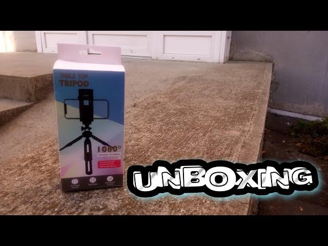 TABLE TOP TRIPOD UNBOXING