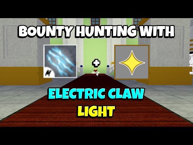 『 Electric Claw + Light 』 Bounty Hunting Montage | Blox Fruits Update 17.2 | Road To 30M Bounty