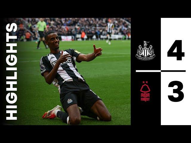 Newcastle United 4 Nottingham Forest 3 | Premier League Highlights