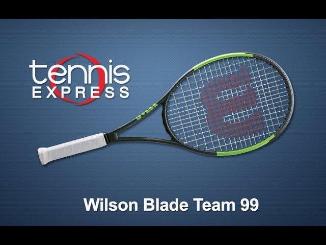 Wilson Blade 99 Team Tennis Racquet Review | Tennis Express