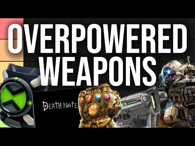 What Is The Most OVERPOWERED Weapon in Fiction? (Tier List)