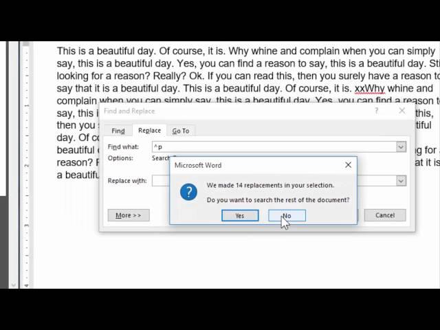 Copying PDF to Microsoft Word - How To Fix Line Breaks