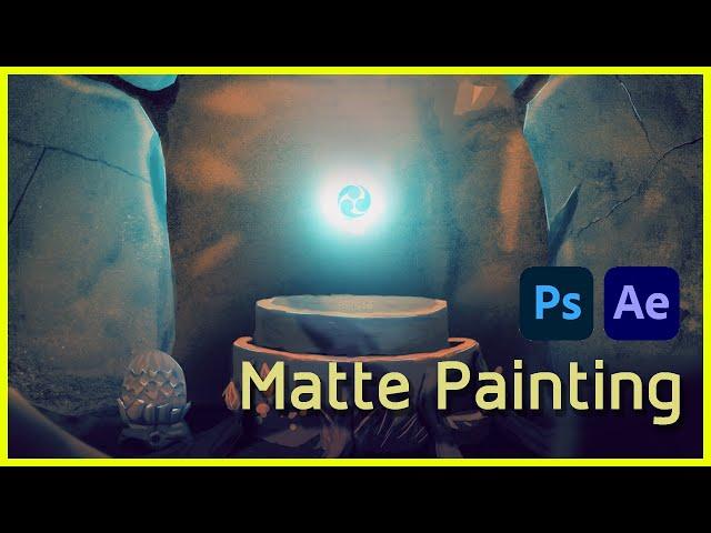 After Effect Matte Painting [Speed Run + บอกวิธีการทำ]  | Giggswill