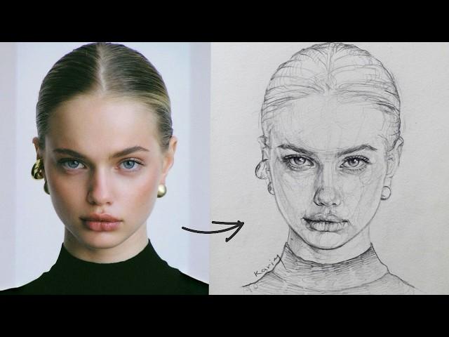 Super Easy Face Drawing for BeginnersLoomis Method