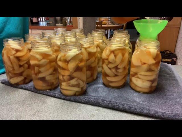 Canning apples - The easy way for filling your pantry