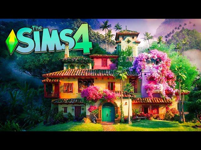 Я ПОСТРОИЛА ДОМ ИЗ ЭНКАНТО В СИМС 4 - The Sims 4 Encanto (2022)