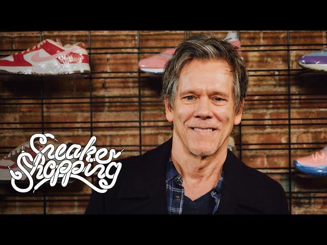 Kevin Bacon Goes Sneaker Shopping With Complex