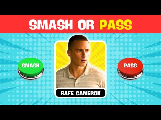 SMASH or PASS 125 OPTIONS! - Male TV Characters Edition 2025 | We Quiz!