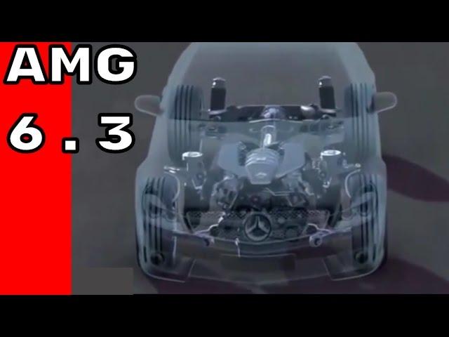 Mercedes AMG 6.3 liter V8 Engine and SPEEDSHIFT MCT 7 speed sports transmission