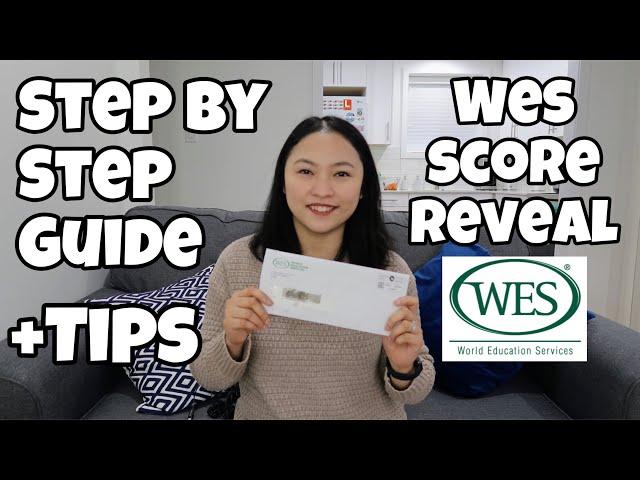 HOW TO APPLY FOR WES