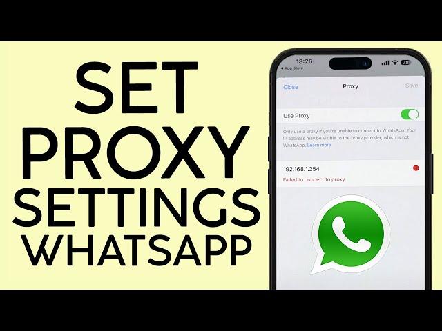 How to Setup Proxy Settings on Whatsapp | Proxy Settings Whatsapp NEW UPDATE (2023)