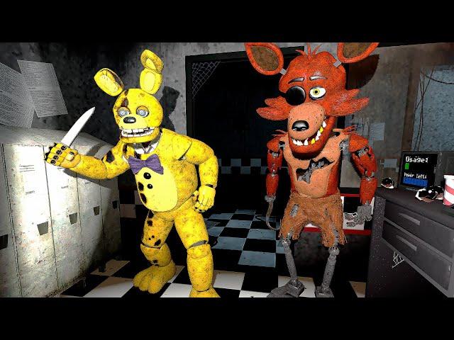 VR Animatronics Scare the Guard FNAF Movie COOP OCULUS QUEST 3 Garry's Mod