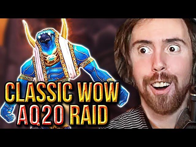 A͏s͏mongold FIRST AQ20 Raid - Ruins of Ahn'Qiraj | Classic WoW PTR