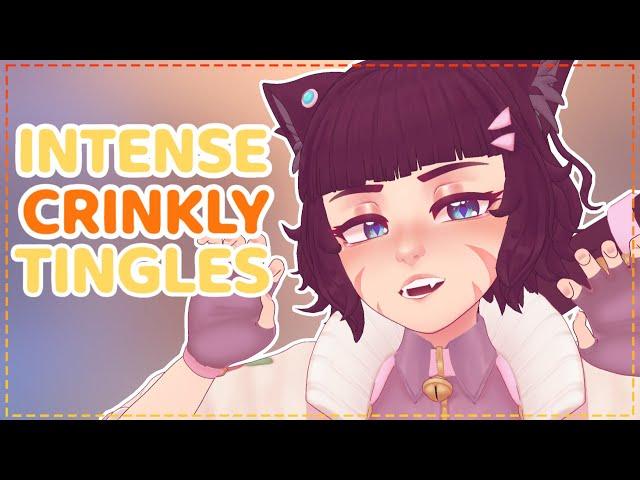 [ASMR] Intense Crinkly Triggers To Sleep To 