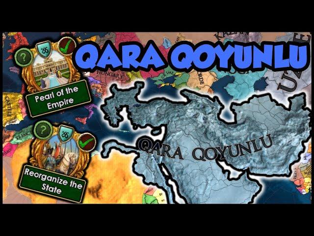 HORDE QARA QOYUNLU HERKESE TEK ATIYOR - Europa Universalis 4 Winds of Change Qara Qoyunlu