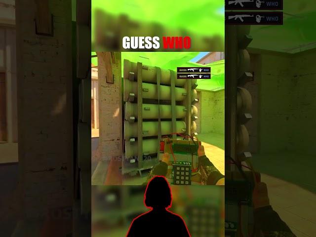 GUESS WHO CS2 #cs2 #csgo #faceit