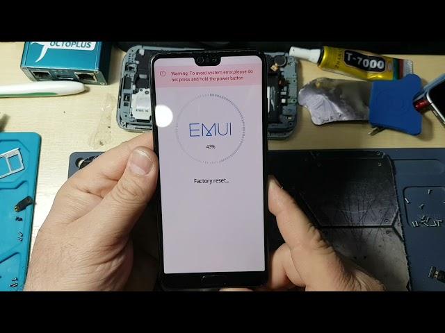 Huawei P20 , Hard Reset , Factory Reset