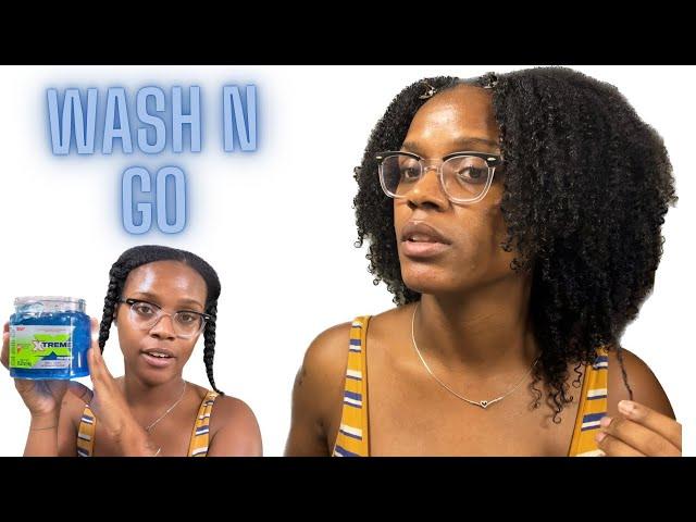 Reliable wash and go with gel on my type 4 natural hair