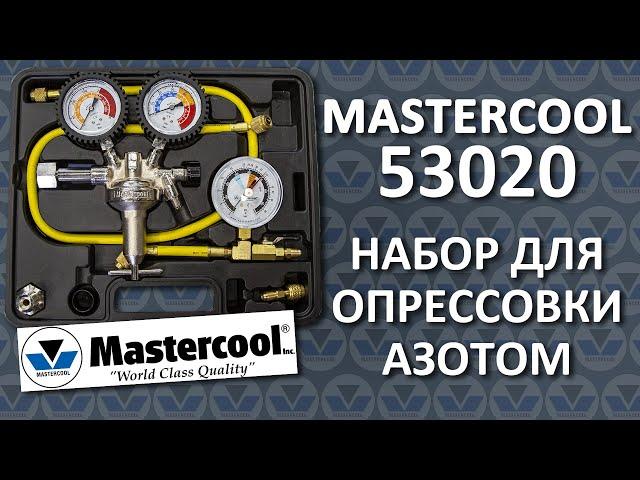 MASTERCOOL 53020 набор для опрессовки азотом премиум качества