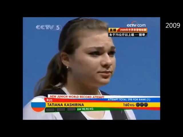 Tatiana Kashirina at The World Weightlifting Championships 2009-2014