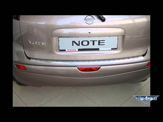 ADS-TUNING - Накладка с загибом на задний бампер для Nissan Note