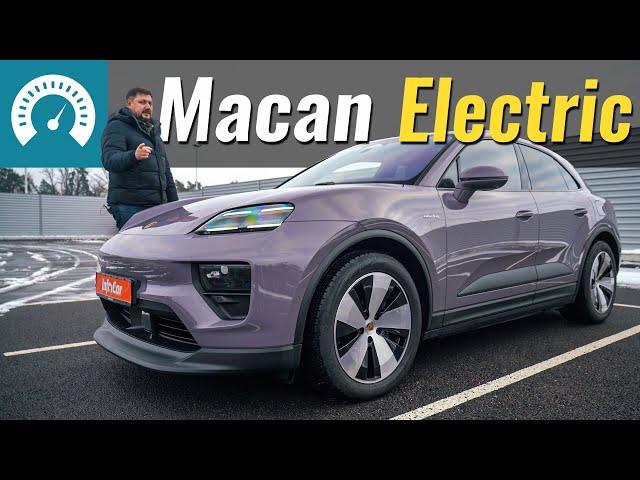 Porsche Macan 4 Electric. Тут є про що поговорити