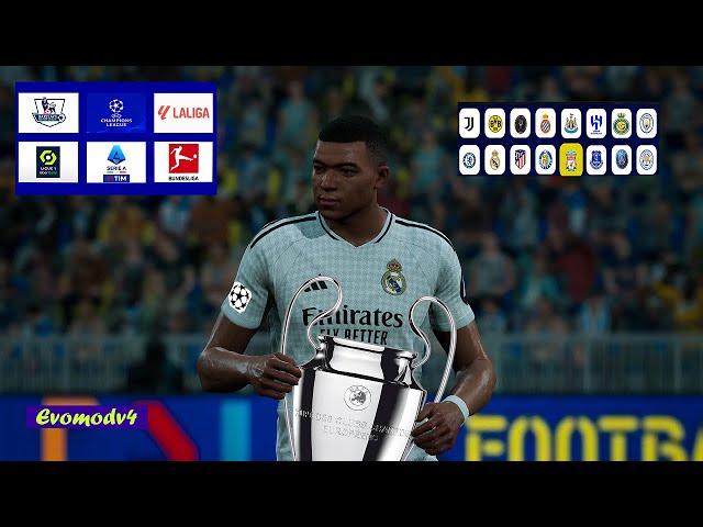 eFootball 2025 Patch | Unlock all team | License team with Logo, Jersey & Club name | Phil Gaming OP