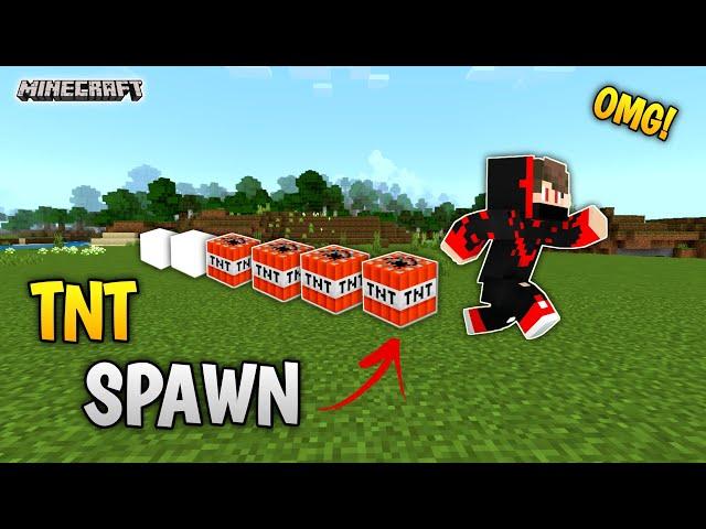 Minecraft But, TNT Spawn Every 10 Seconds | Minecraft Pocket Edition 1.20