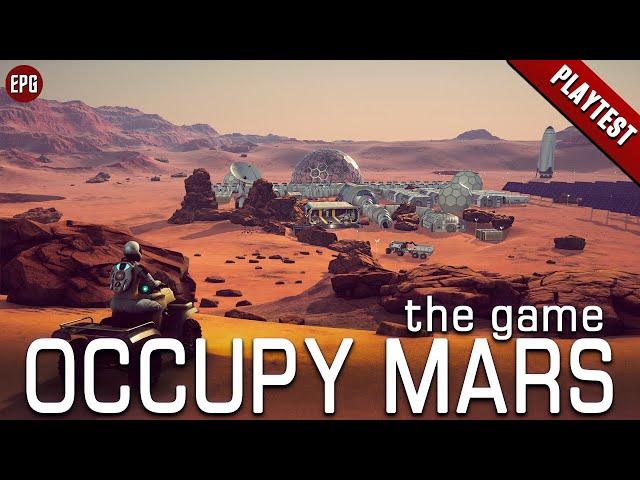 Occupy Mars: The Game - Playtest прохождение (стрим)