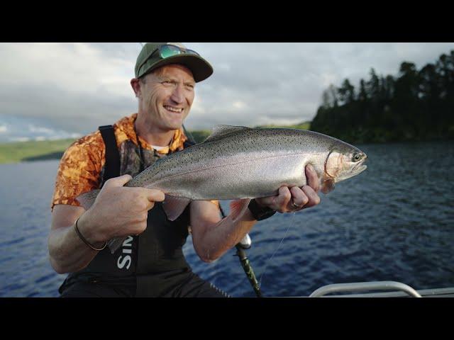 TIME TO DE-STRESS..... TROUT FISHING ON THE ROTORUA LAKES