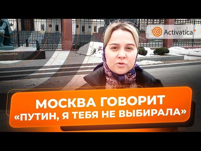 🟠Художница провела в Москве акцию против войны