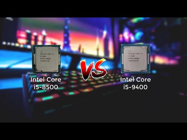 Intel Core i5-8500 vs Intel Core i5-9400 with RTX 3060Ti | Speed Test On 5 Games | DH-Tech