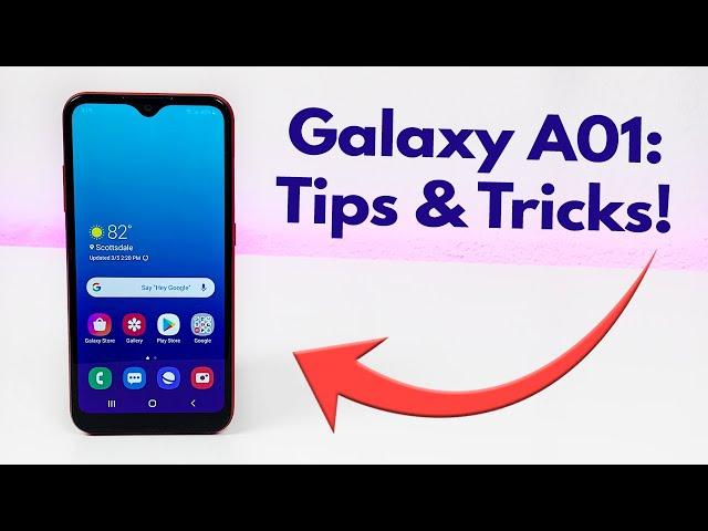 Samsung Galaxy A01 - Tips and Tricks! (Hidden Features)