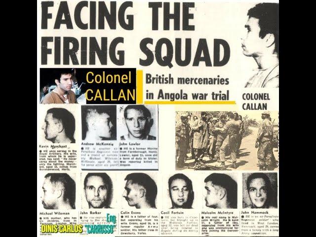 Holden Roberto's (FNLA) on Colonel Callan, a Cypriot-born British mercenary executed in Angola HD