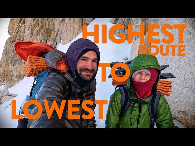 Thruhiking the Lowest to Highest Route!