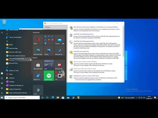 SQL Server 2019 Installation on windows 10