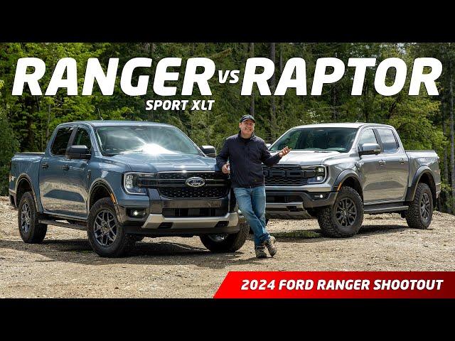 2024 Ford Ranger Sport XLT vs Ranger Raptor