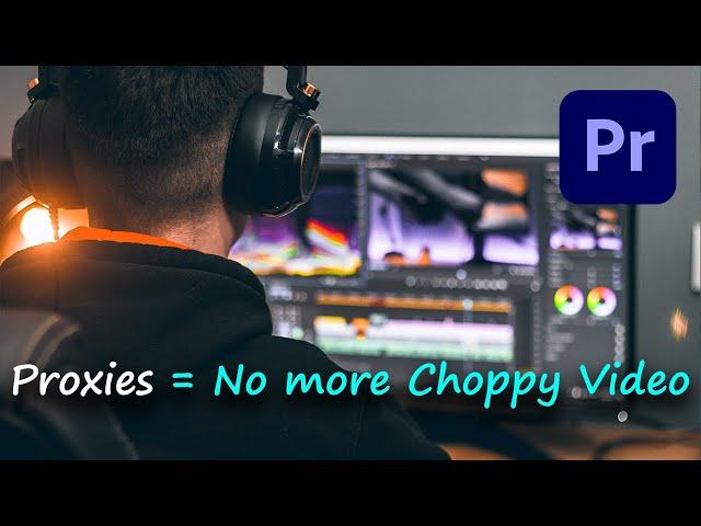 Premiere Pro :How to use Proxy Files to Edit SUPER FAST (2020)