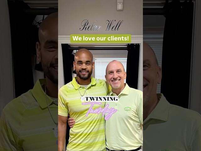 Twinning Tuesday! #twinning tuesday #twinning #drbobbacon #eastcobbspineandsport